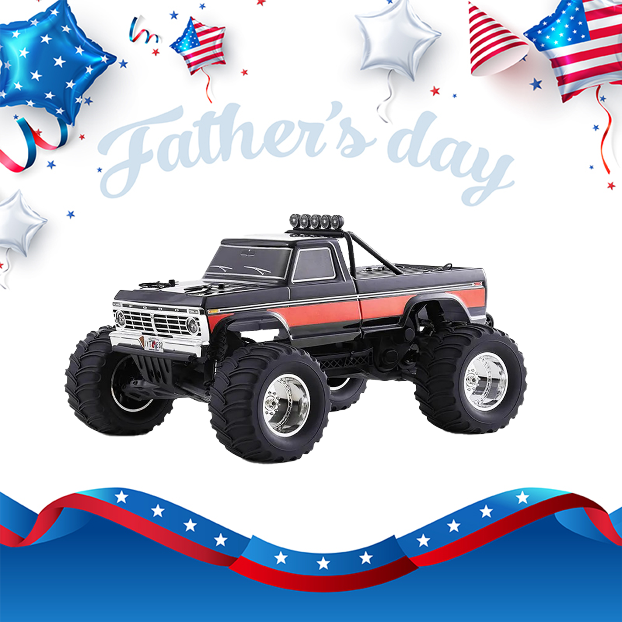 FMS 1:10 Ford F-100 Monster Truck RTR/RS