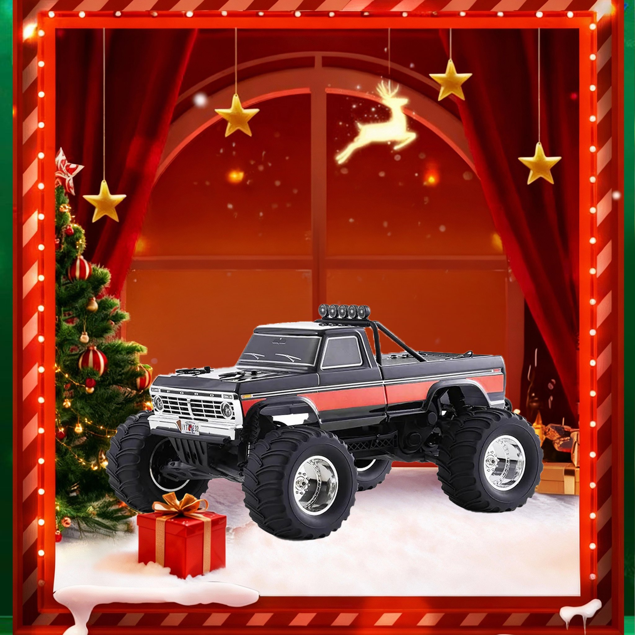 FMS 1:10 Ford F100 Monster Truck RTR/RS