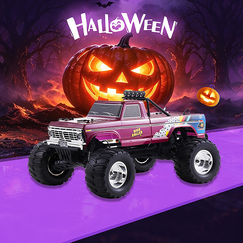 FMS 1:10 Ford F-100 RS / RTR Brushed Monster Truck-FMS11023RTRHR