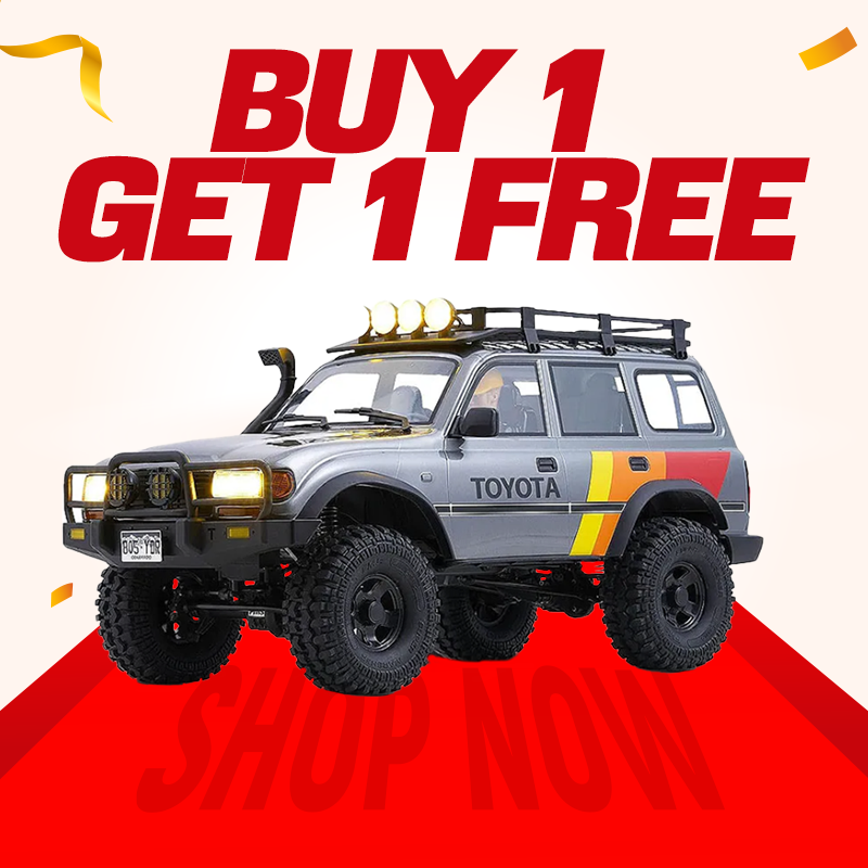 1:10 Toyota LC80 + FREE 1:18 Car（Only Shipped to UK）