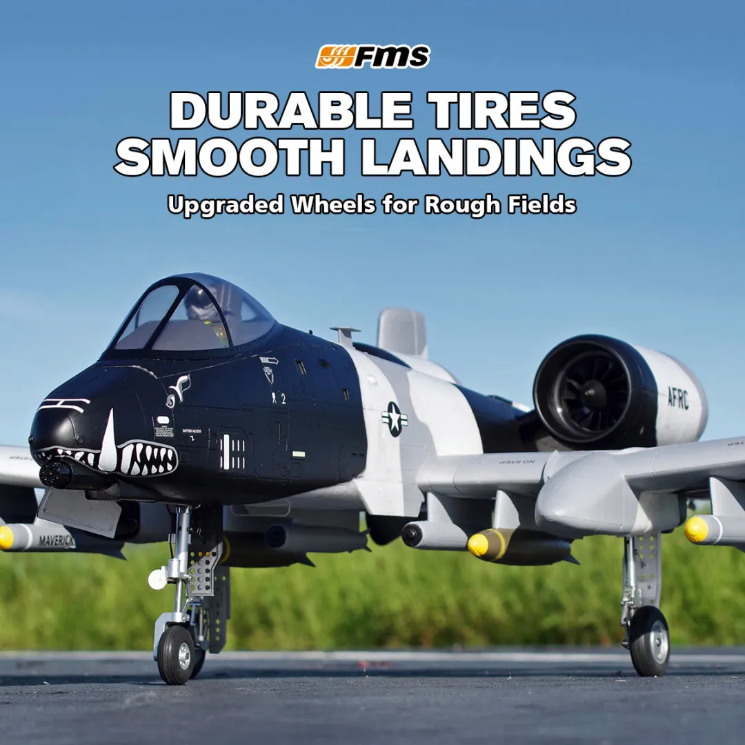 FMS 70mm Twin A‑10 Thunderbolt II V2 EDF Jet PNP-FMS113P