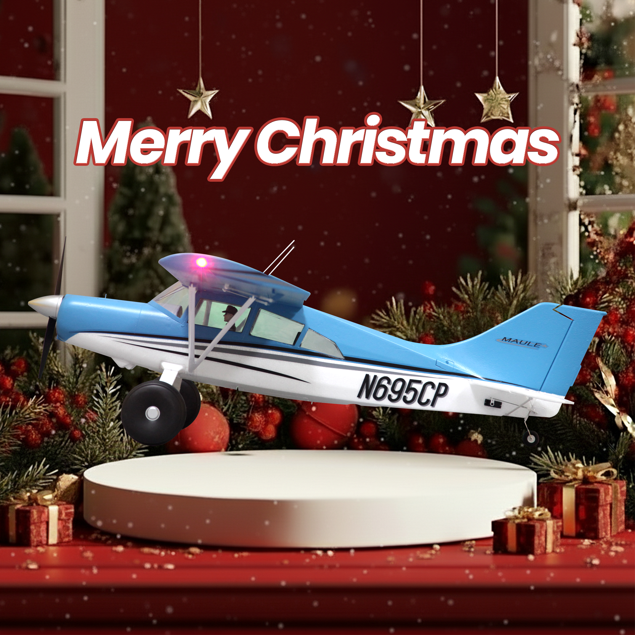 FMS 1500mm Maule PNP/RTF with Floats