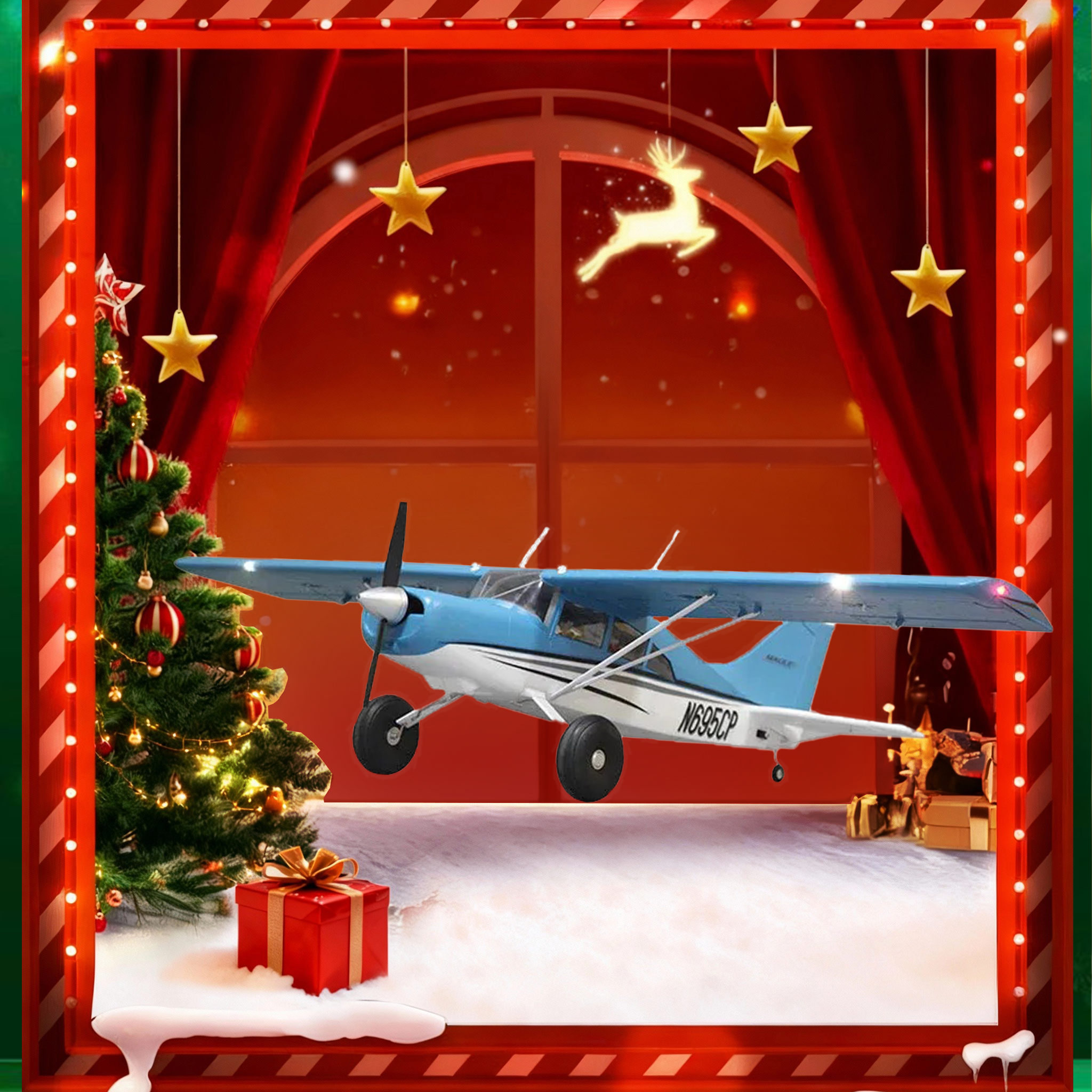 FMS 1500mm Maule PNP/RTF with Floats