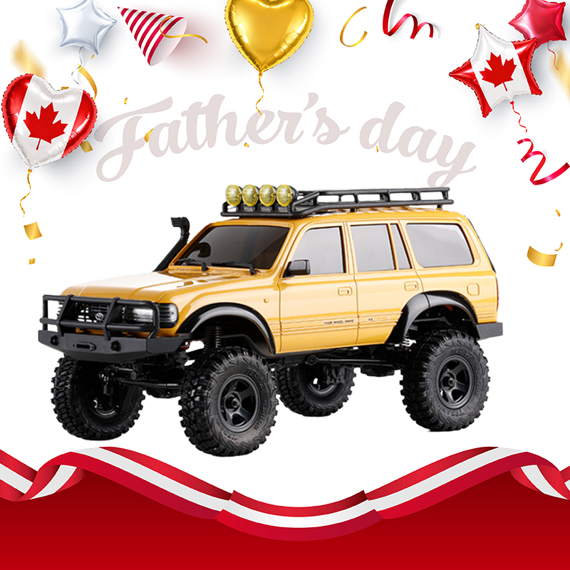 FMS 1:18 FCX18S Toyota Land Cruiser 80 S RTR Rock Crawler(Only Shipped to Canada)