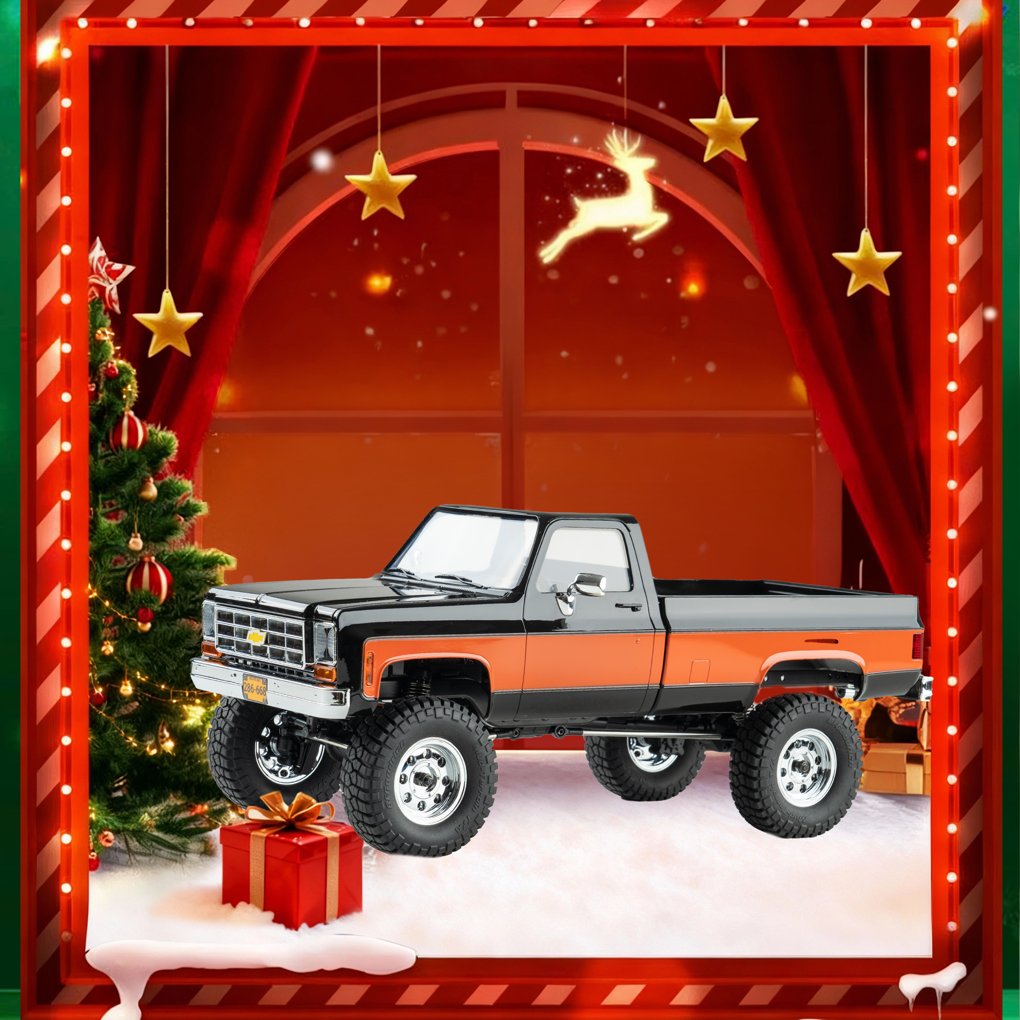 FMS 1:18 FCX18 Chevrolet K10 Rock Crawlers RTR