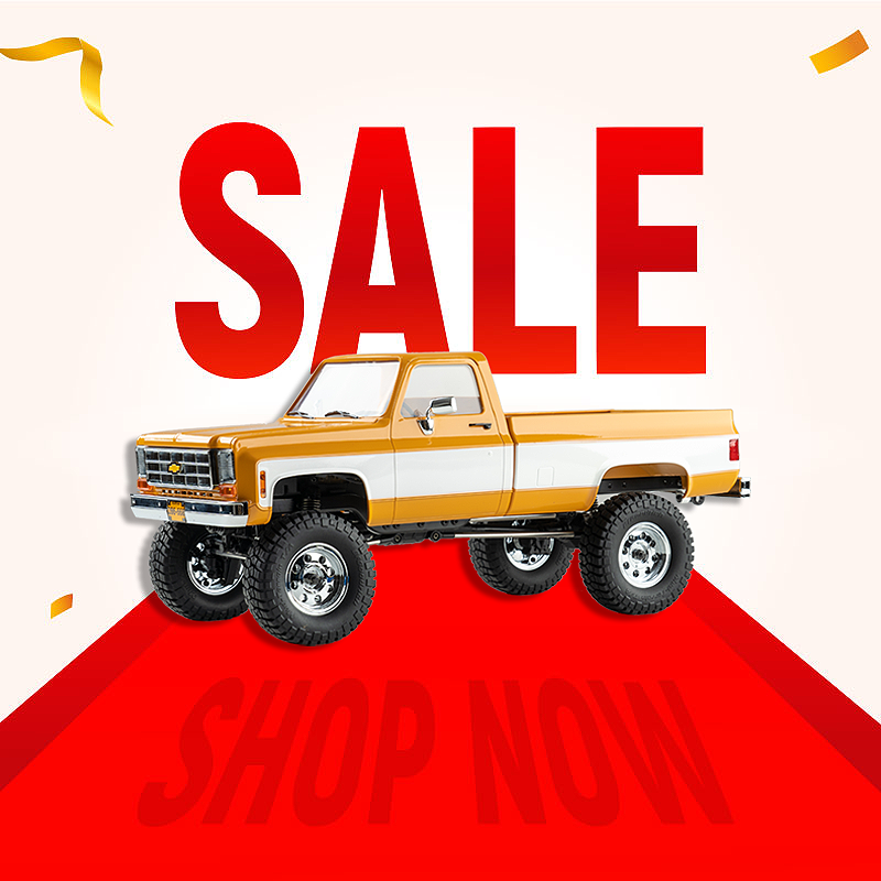 FMS 1:18 FCX18S Chevrolet K10 S Rock Crawlers RTR