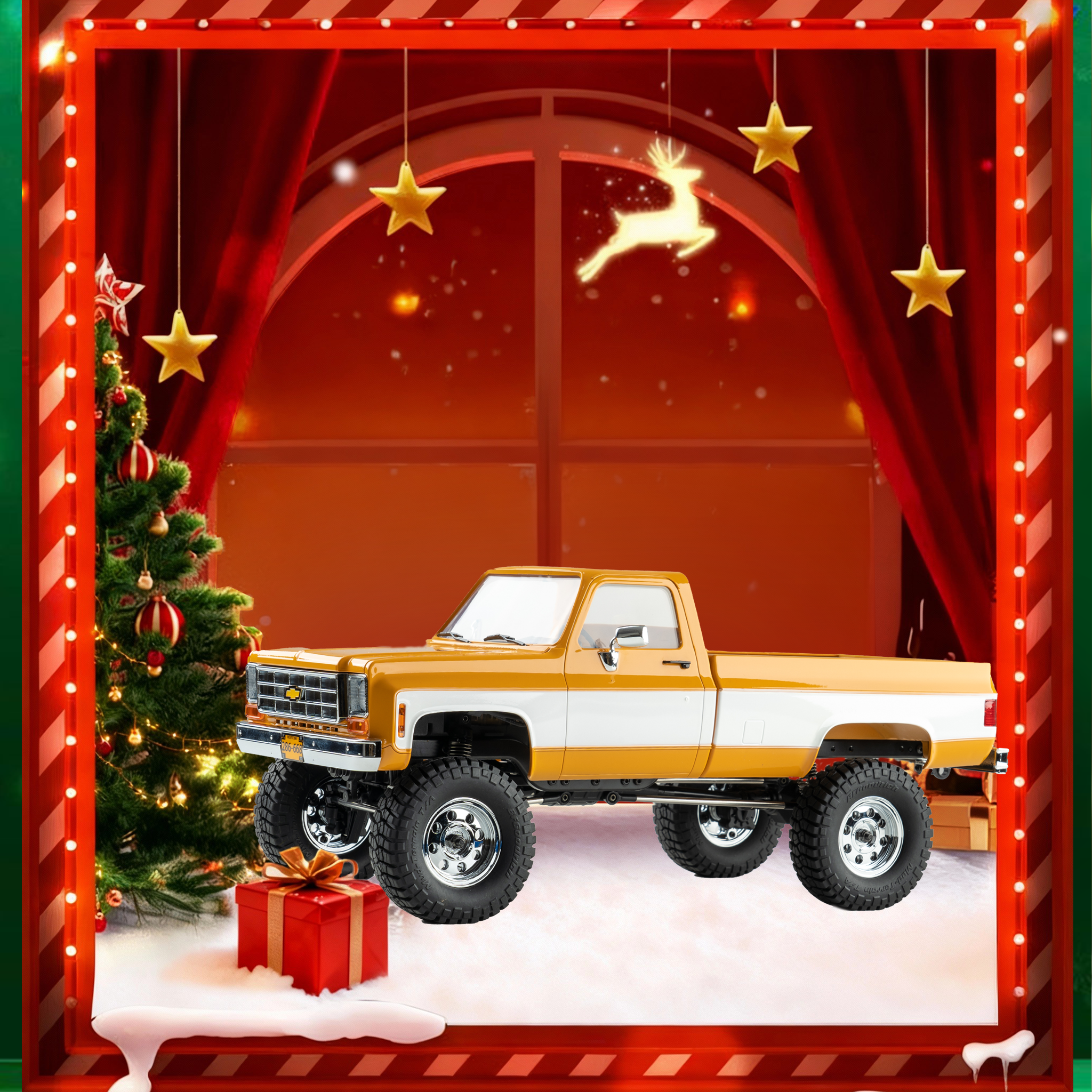 FMS 1:18 FCX18 Chevrolet K10 Rock Crawlers RTR