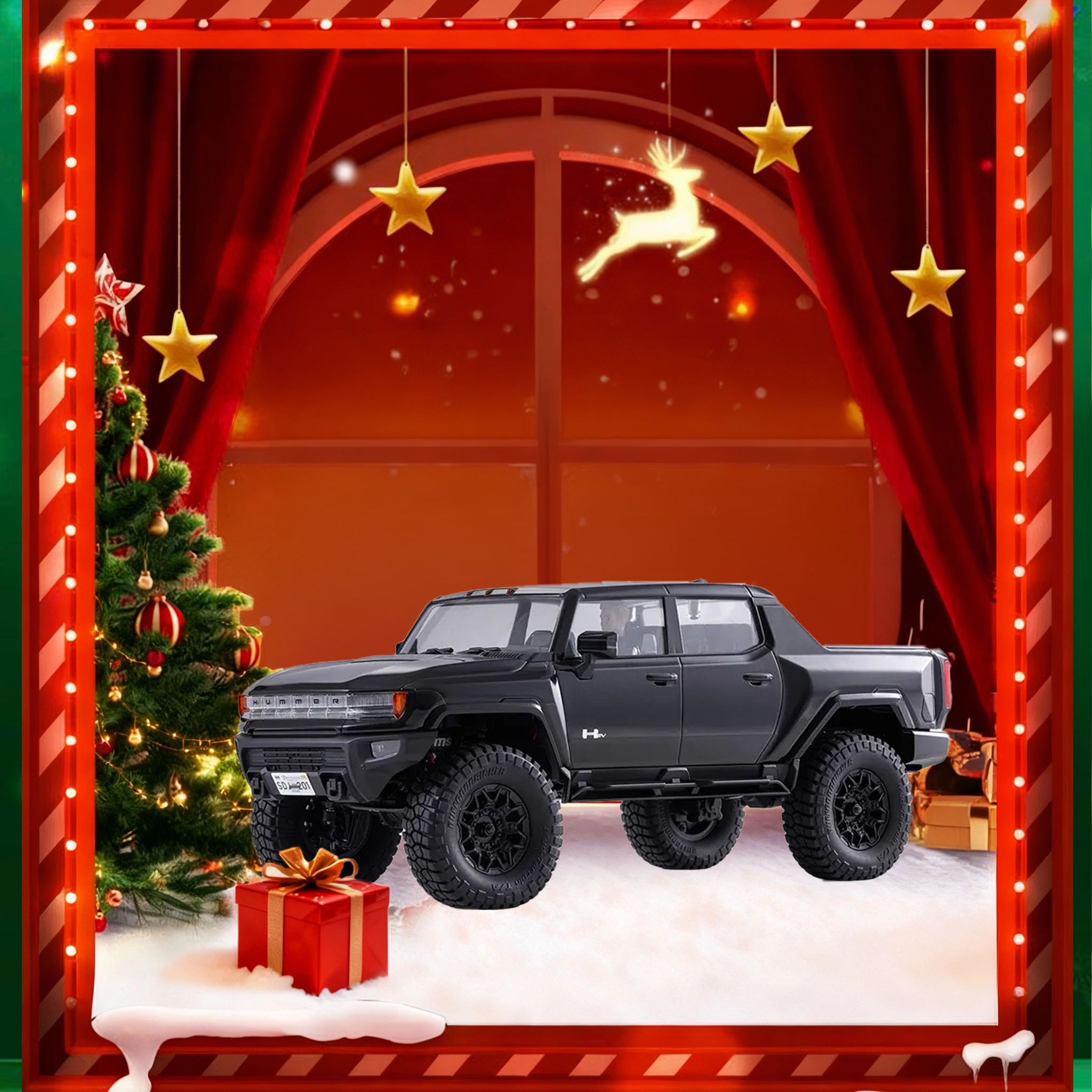 FMS FCX18 1:18 GMC Hummer EV RC Truck RTR