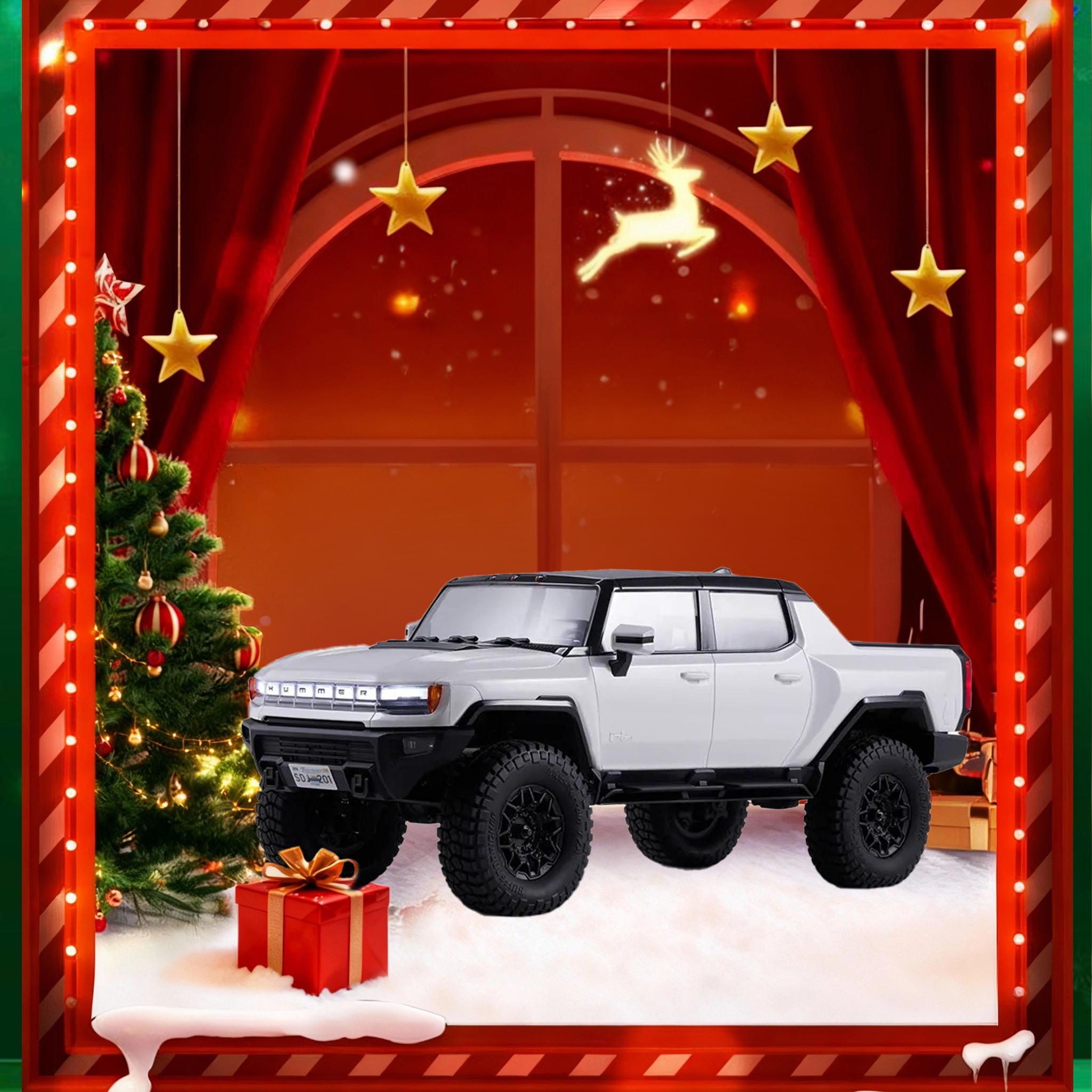 FMS FCX18 1:18 GMC Hummer EV RC Truck RTR