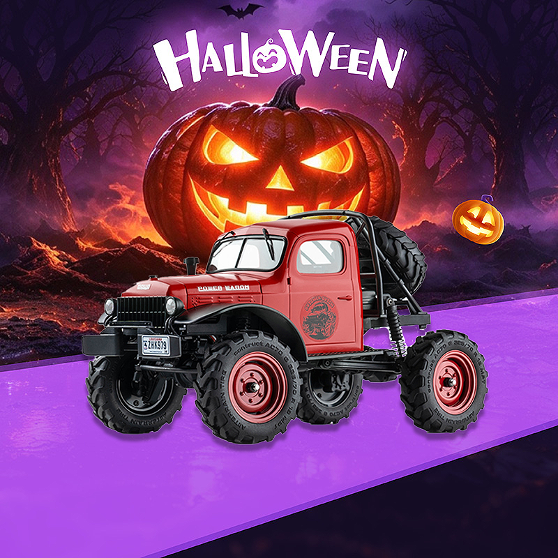 FMS 1:24 FCX24S Power Wagon V2 S RTR Brushed Rock Crawler-FMS12401RTRRDV2S
