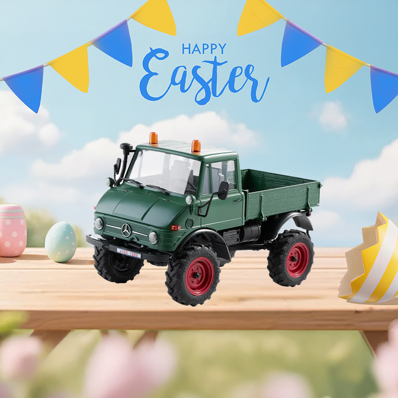 FMS 1:24 FCX24 Mercedes-Benz Unimog 421 RTR (Excludes US)