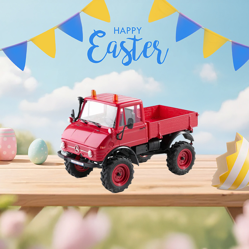 FMS 1:24 FCX24 Mercedes-Benz Unimog 421 RTR (Excludes US)