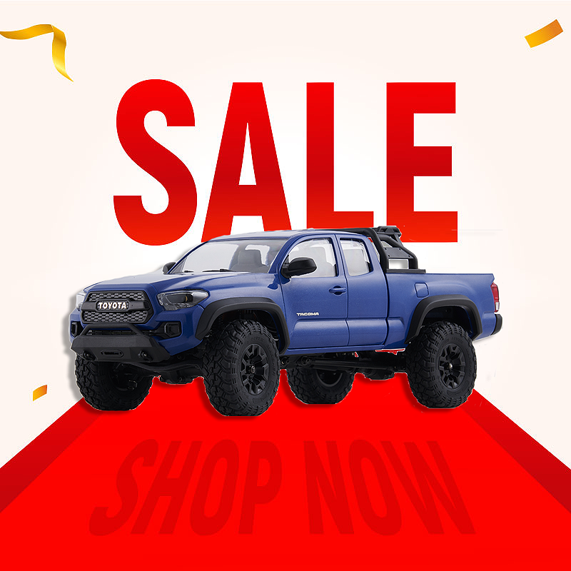 FMS 1:24 FCX24M Toyota Tacoma RTR RC Crawlers-FMS12451RTRRD