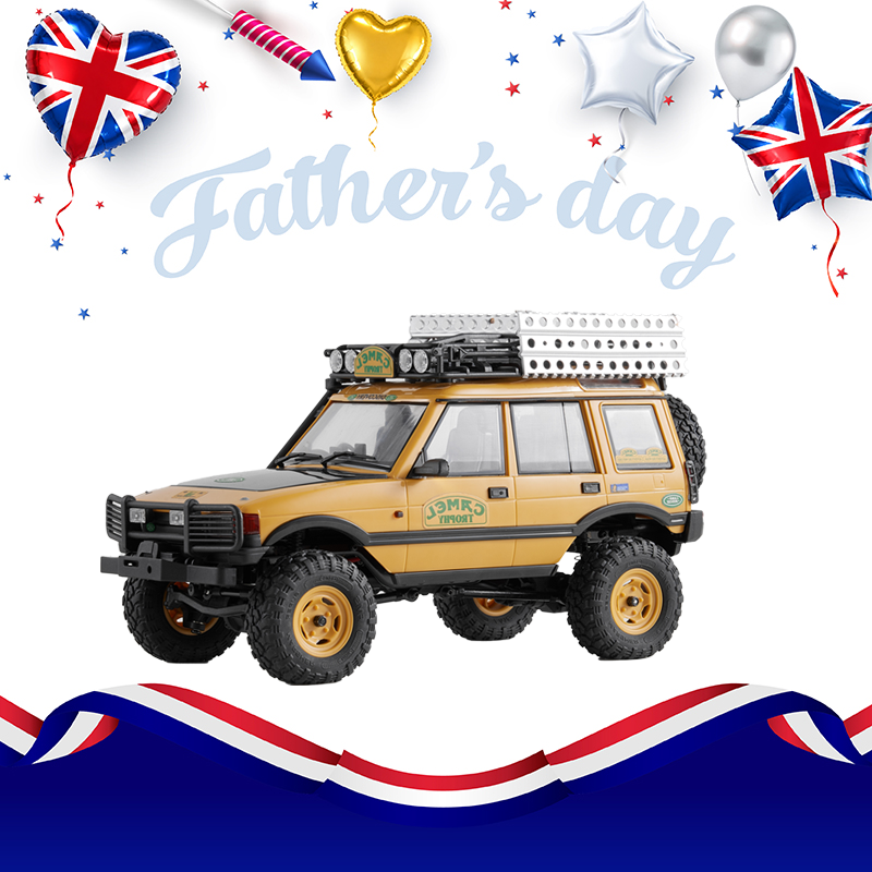 FMS 1:24 FCX24M Land Rover Camel Trophy Edition RTR（Only Shipped to UK）