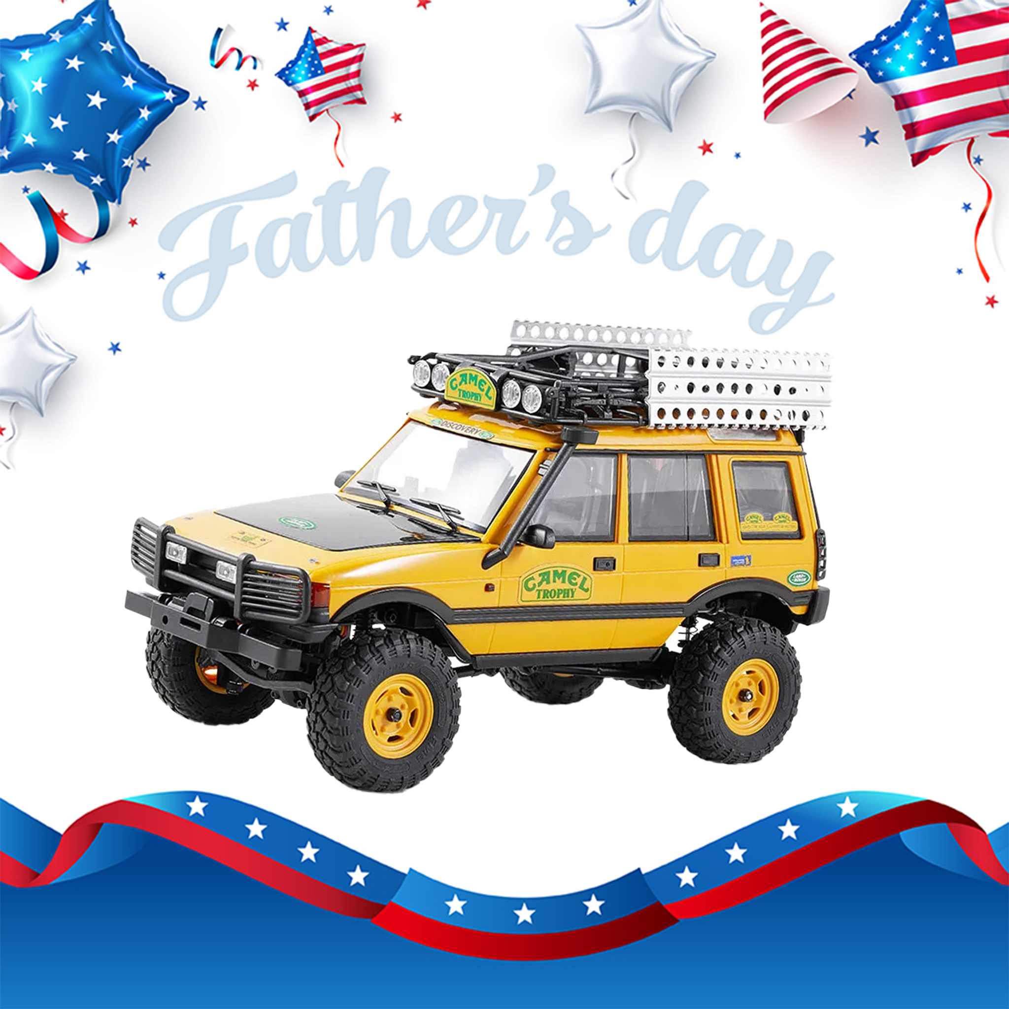 FMS 1:24 FCX24M Land Rover Camel Trophy Edition RTR