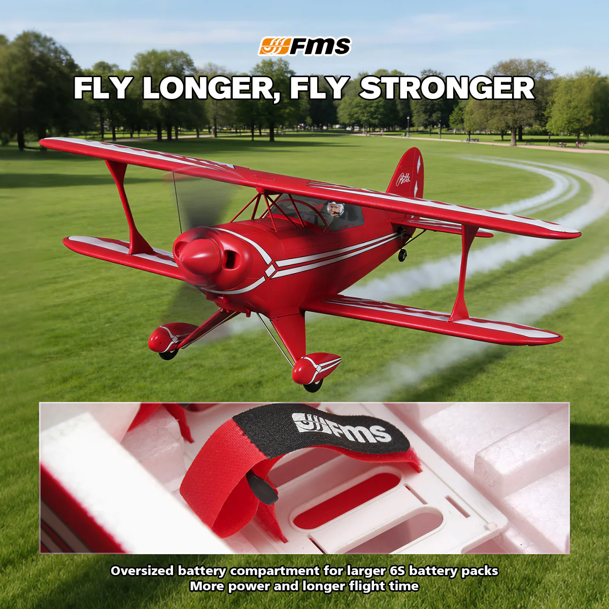 FMS 1400mm Pitts V2 PNP