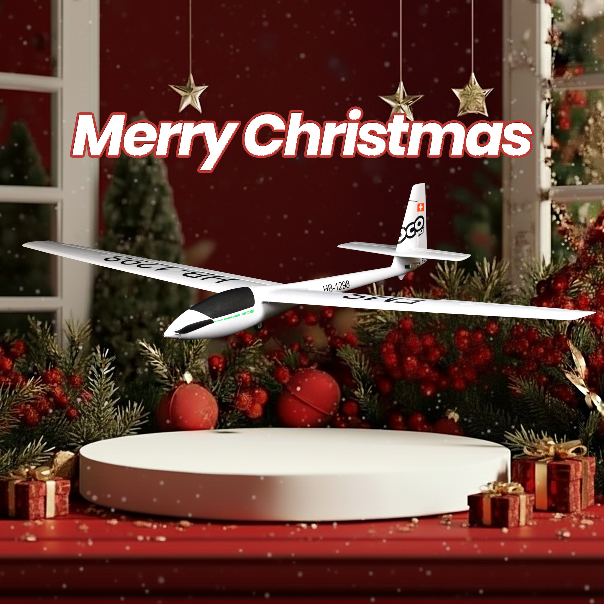 FMS 2500mm ASW-17 EP Glider PNP