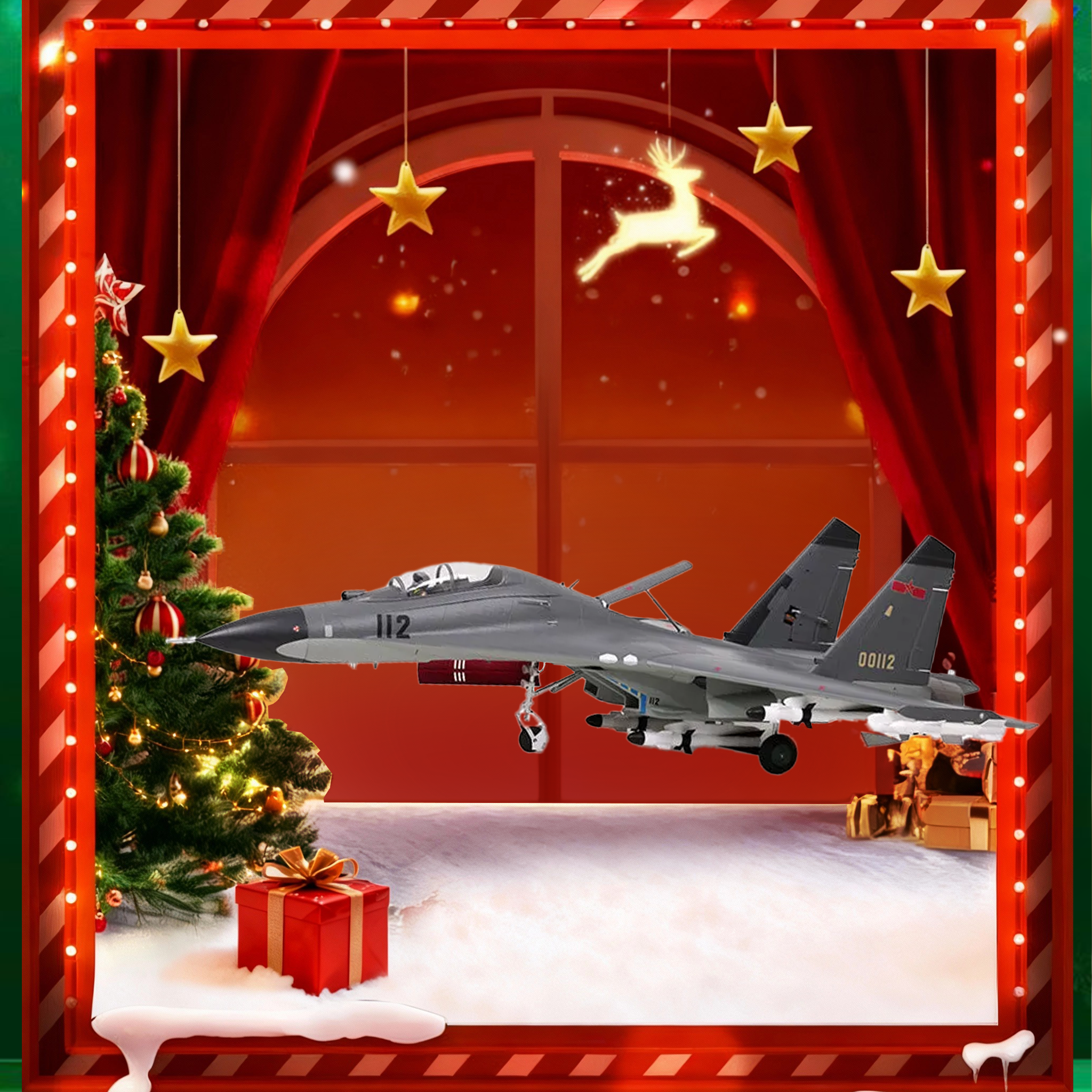 FMS 70mm J-11 Twin EDF PNP