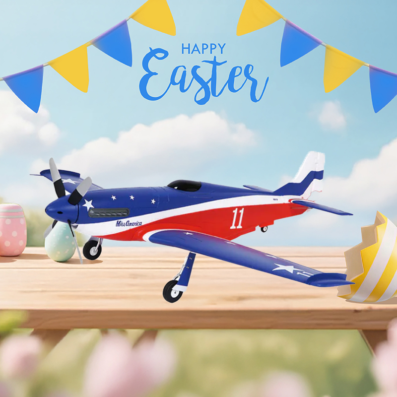 FMS 1100mm P-51 Miss America PNP