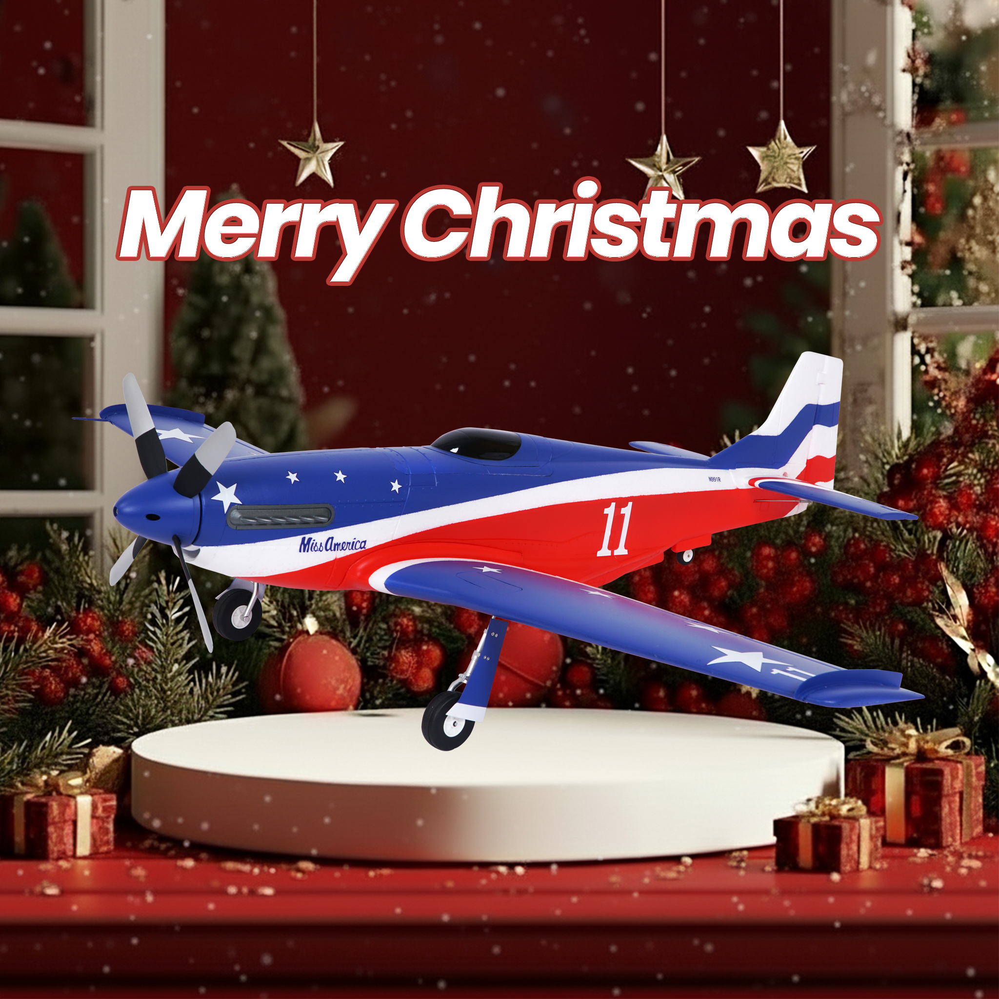 FMS 1100mm P-51 Miss America PNP