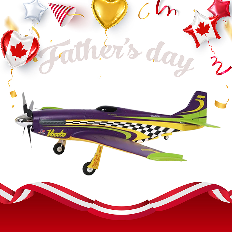 FMS 1100mm P-51 Voodoo PNP(Only Shipped to Canada)