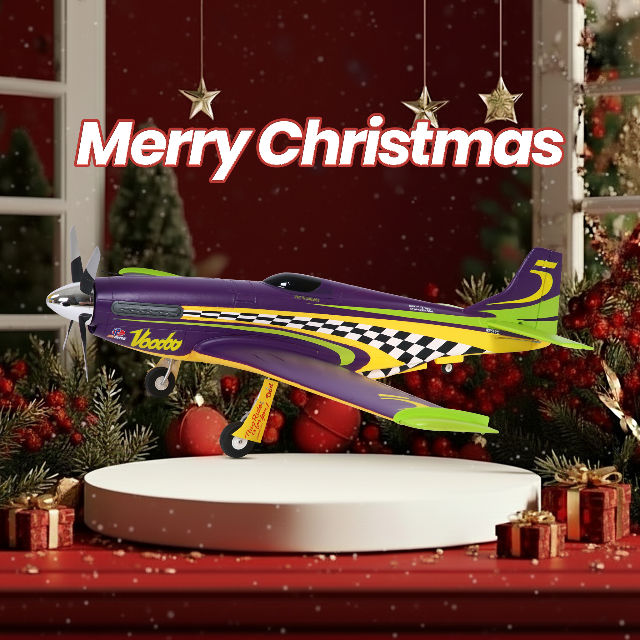 FMS 1100mm P-51 Voodoo PNP