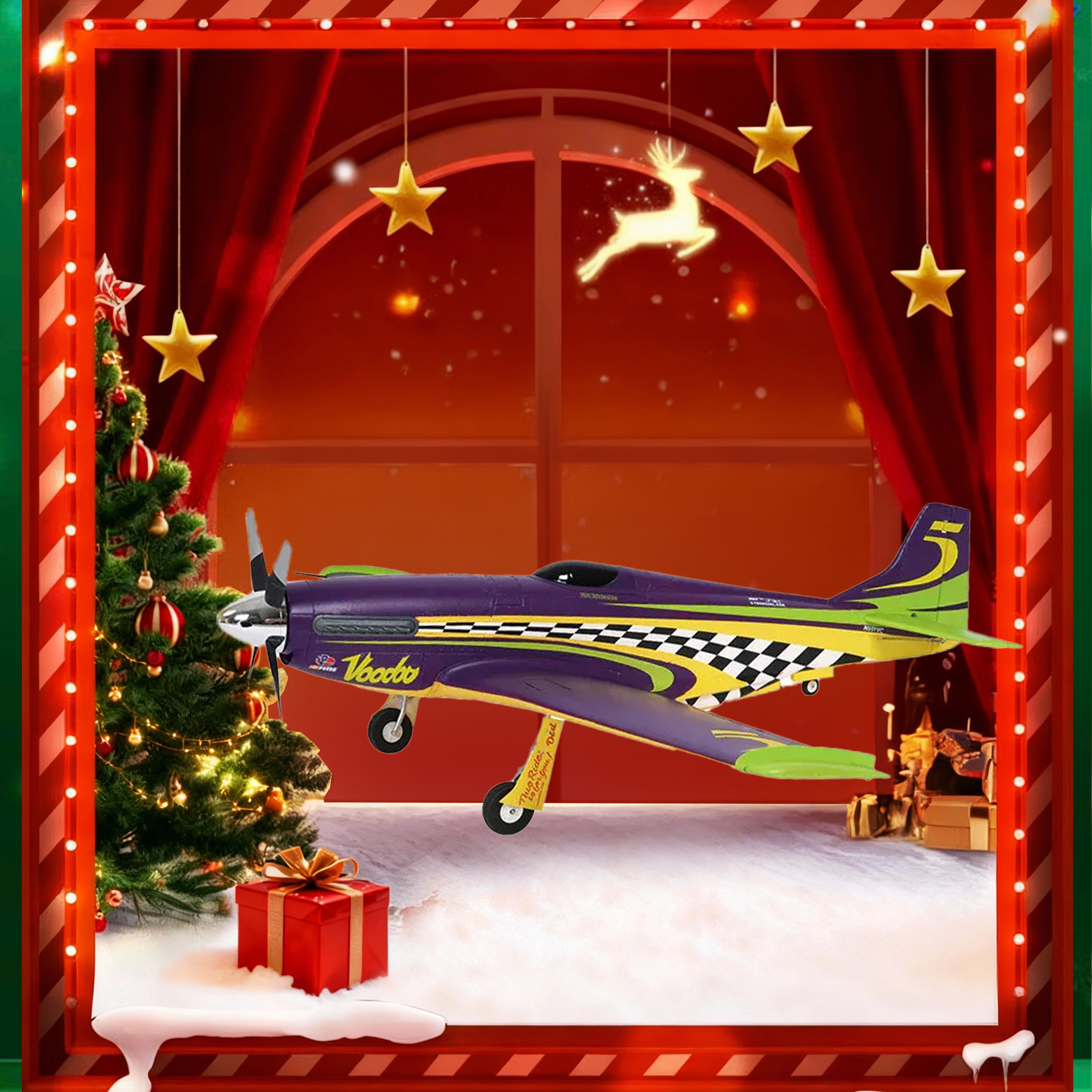 FMS 1100mm P-51 Voodoo PNP