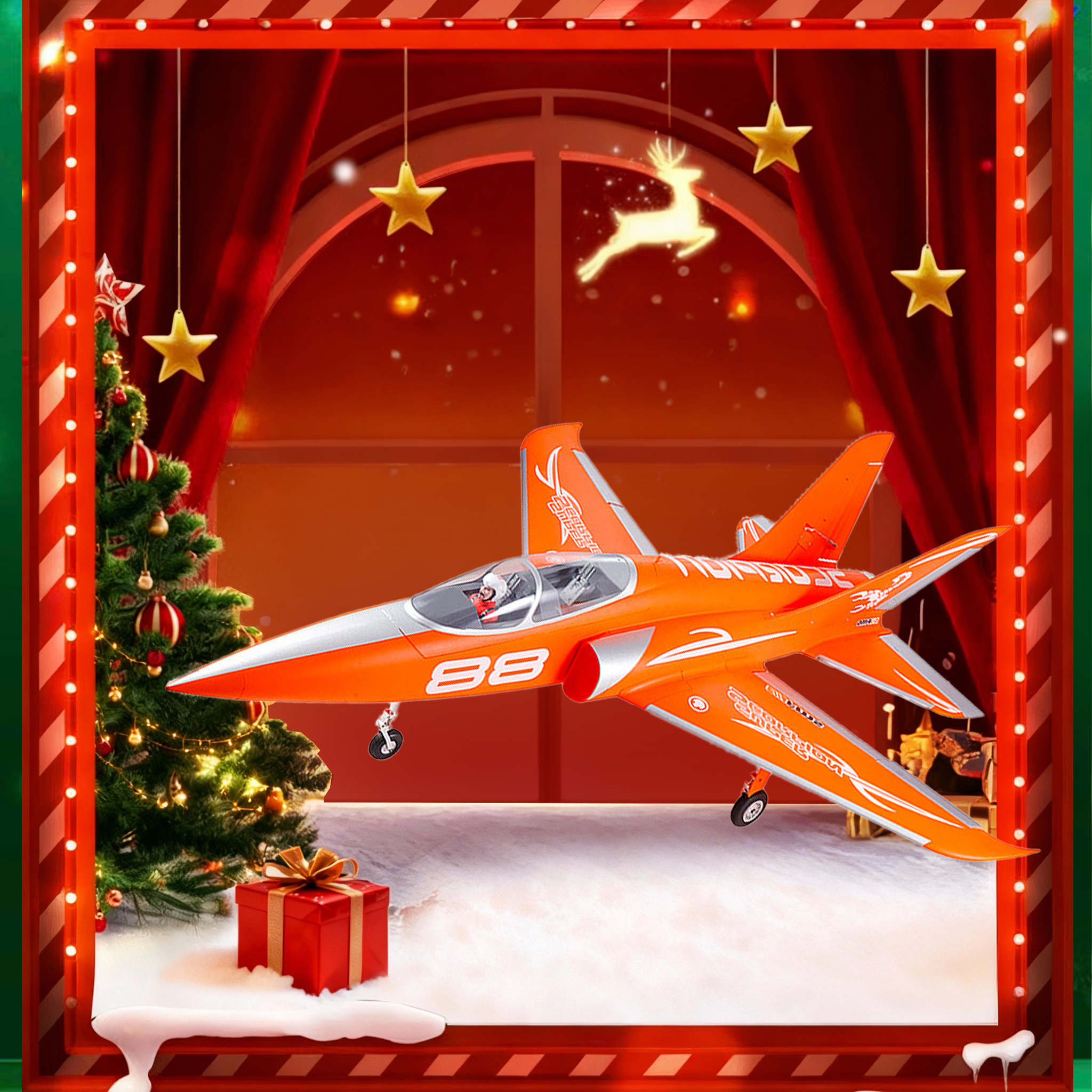 FMS 90mm Super Scorpion V2 EDF Jet PNP