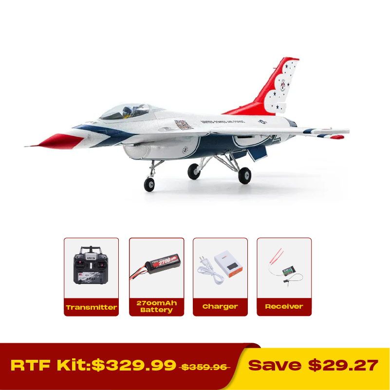 F-16 FIGHTING FALCON RCセット EDF 電池 アンプ他付属 FMS 64mm F-16 Fighting Falcon EDF Jet PNP/RTF