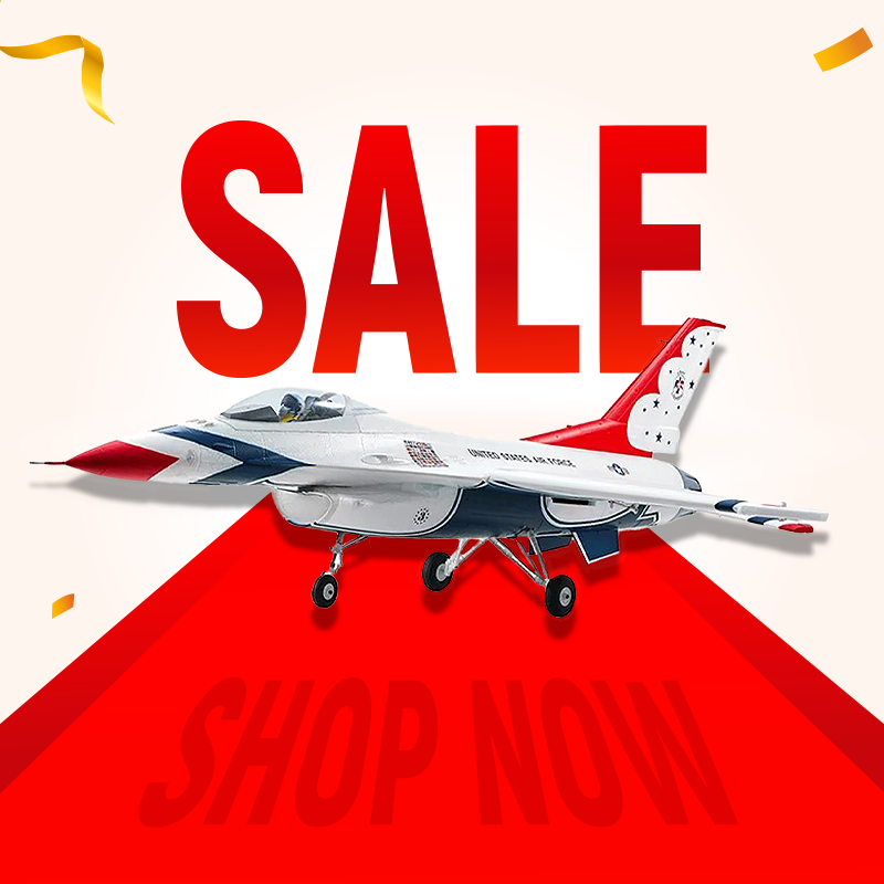 FMS 64mm F-16 Fighting Falcon EDF Jet PNP/RTF