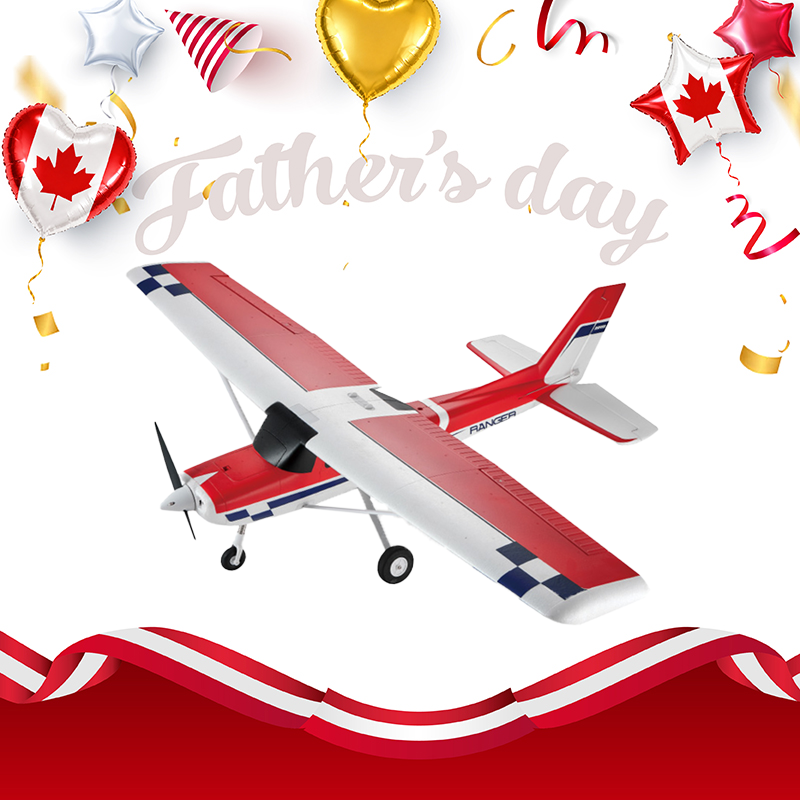 FMS 1220mm Ranger EP V2 with Reflex V3 PNP Beginner RC Plane(Only Shipped to Canada)