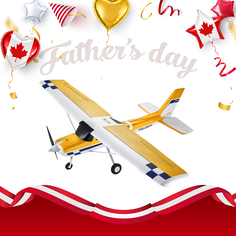 FMS 1220mm Ranger EP V2 with Reflex V3 PNP Beginner RC Plane(Only Shipped to Canada)
