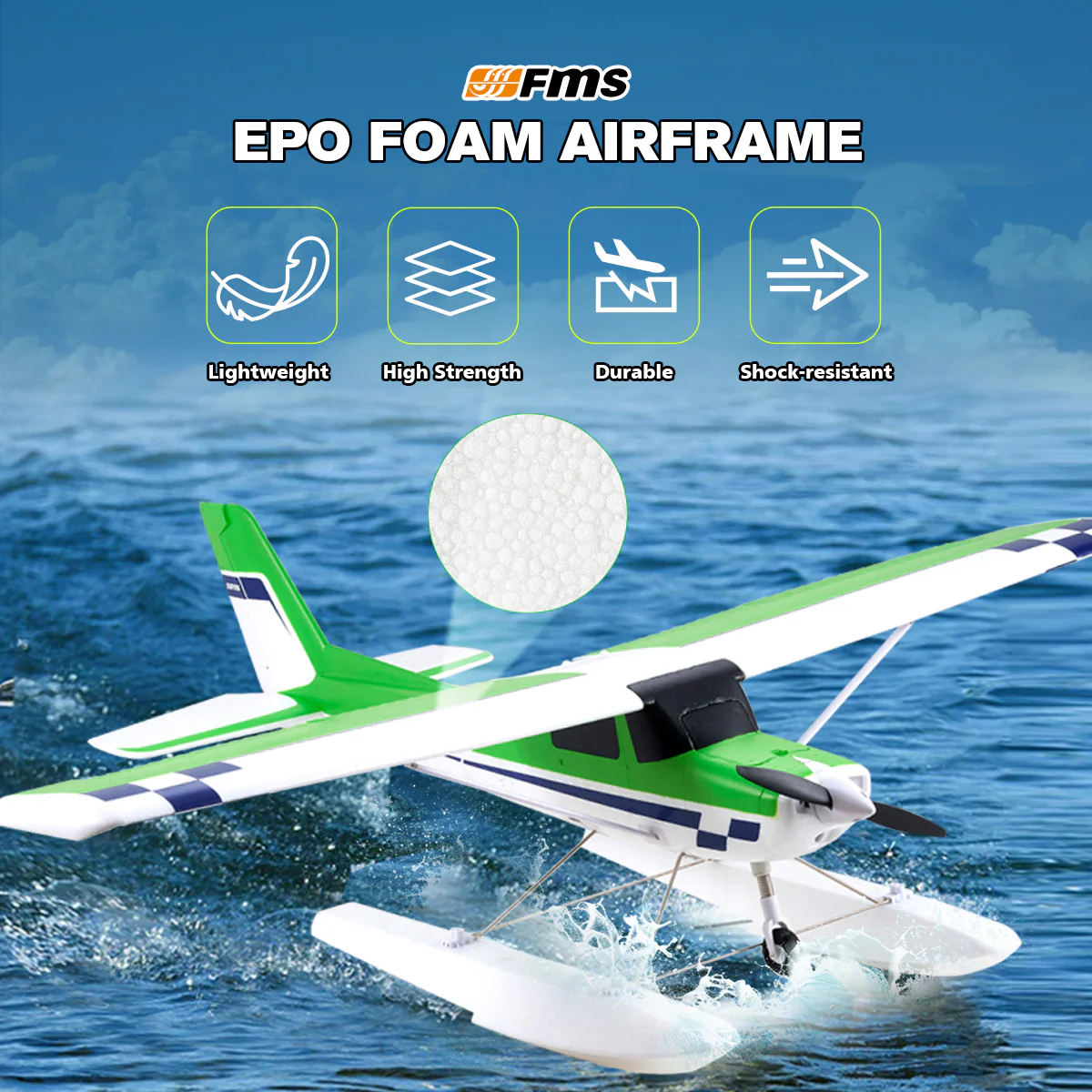 FMS 1220mm Ranger EP V2 with Reflex V3 RTF / PNP Beginner RC Plane