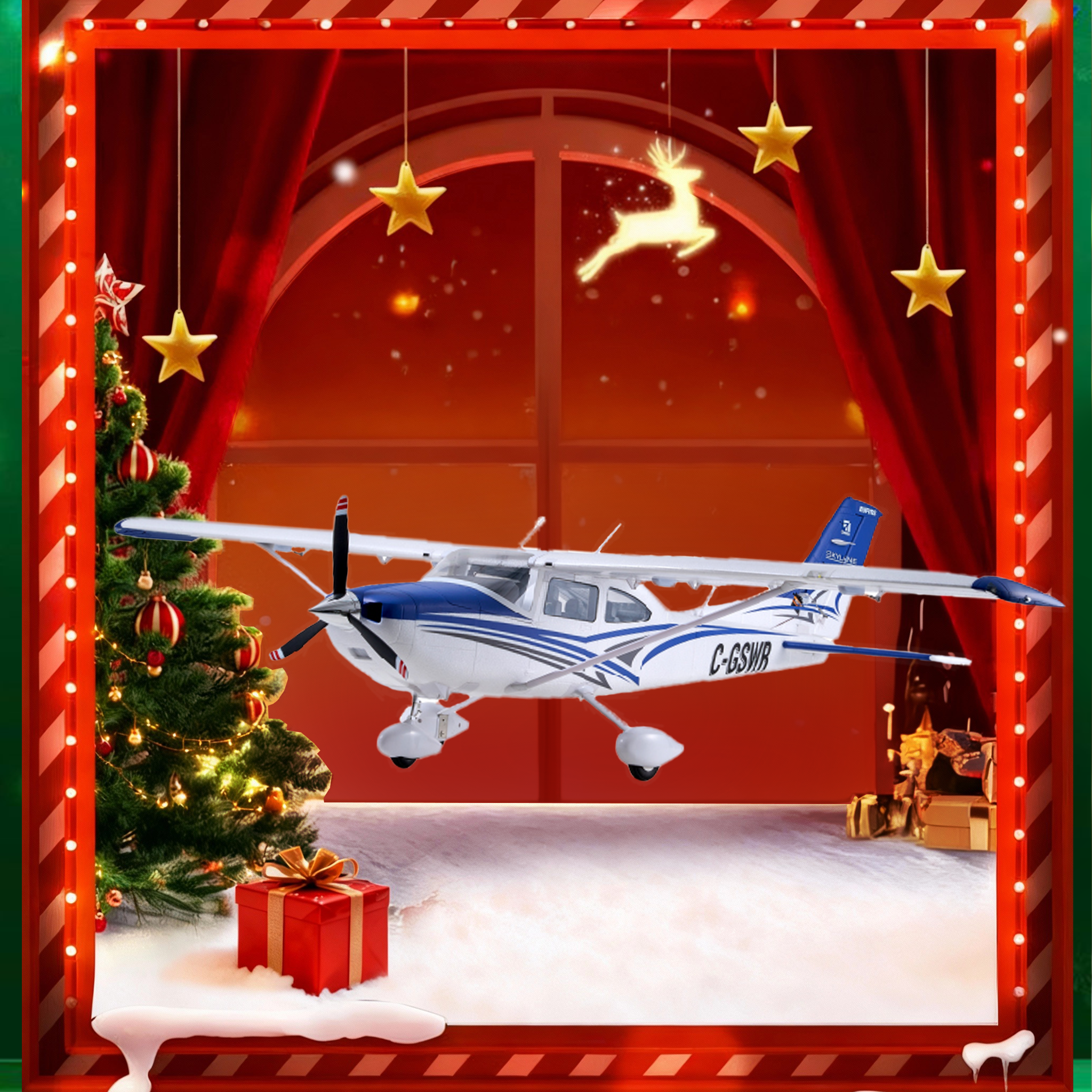 FMS 1500mm Cessna 182