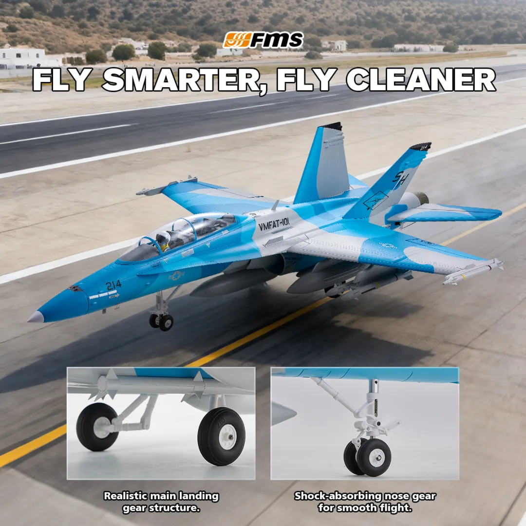 FMS 64mm F/A-18 Hornet EDF Jet PNP/RTF