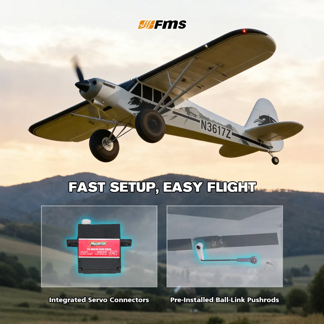 FMS 1700mm PA-18 Super Cub V2 PNP / RTF