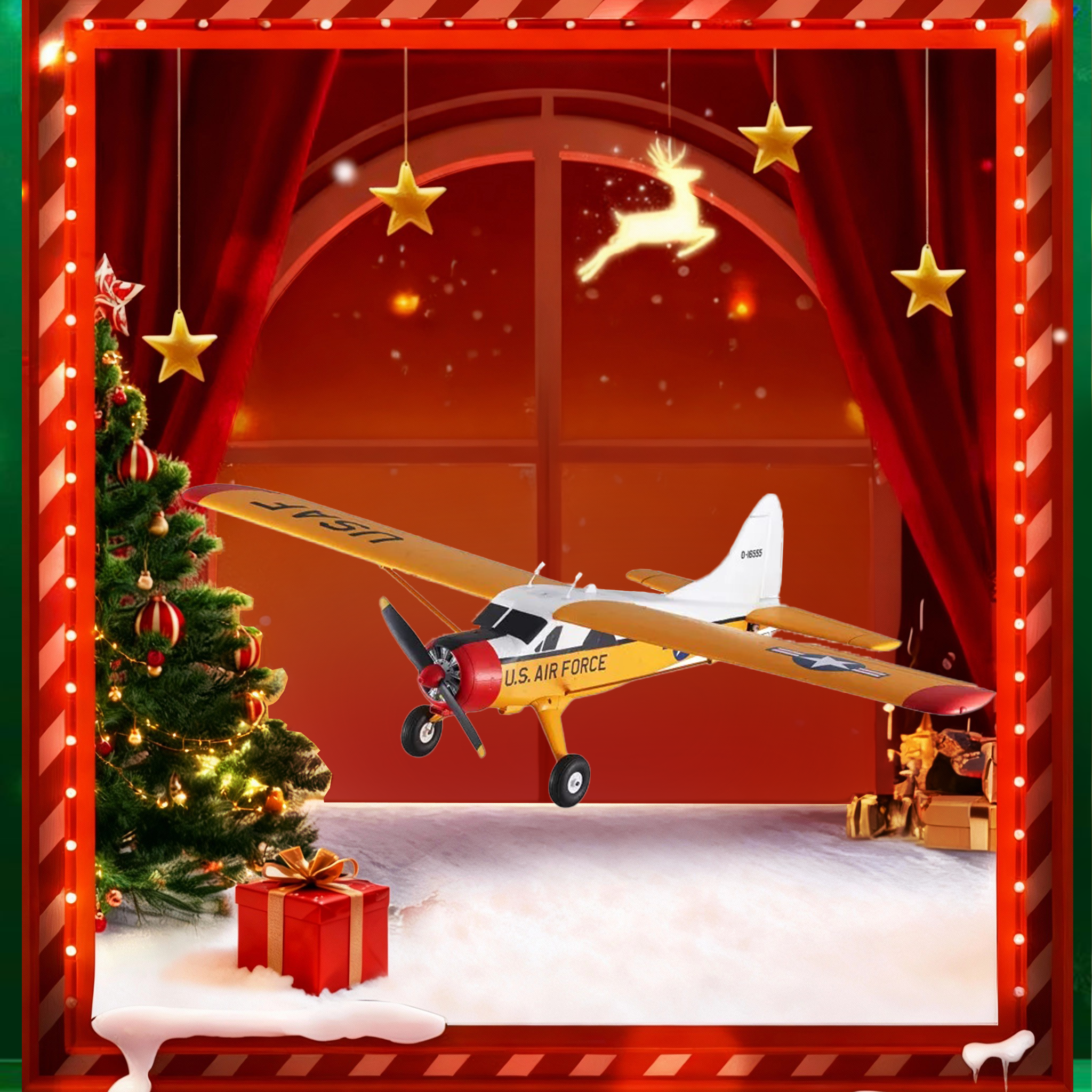 FMS 800mm Beaver PNP / RTF Beginner RC Airplane-FMS155PYL