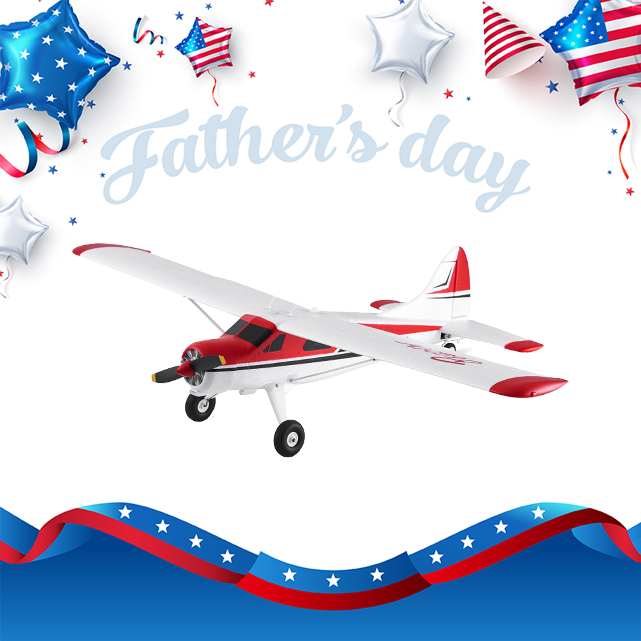 FMS 800mm Beaver PNP / RTF Beginner RC Airplane-FMS155PYL