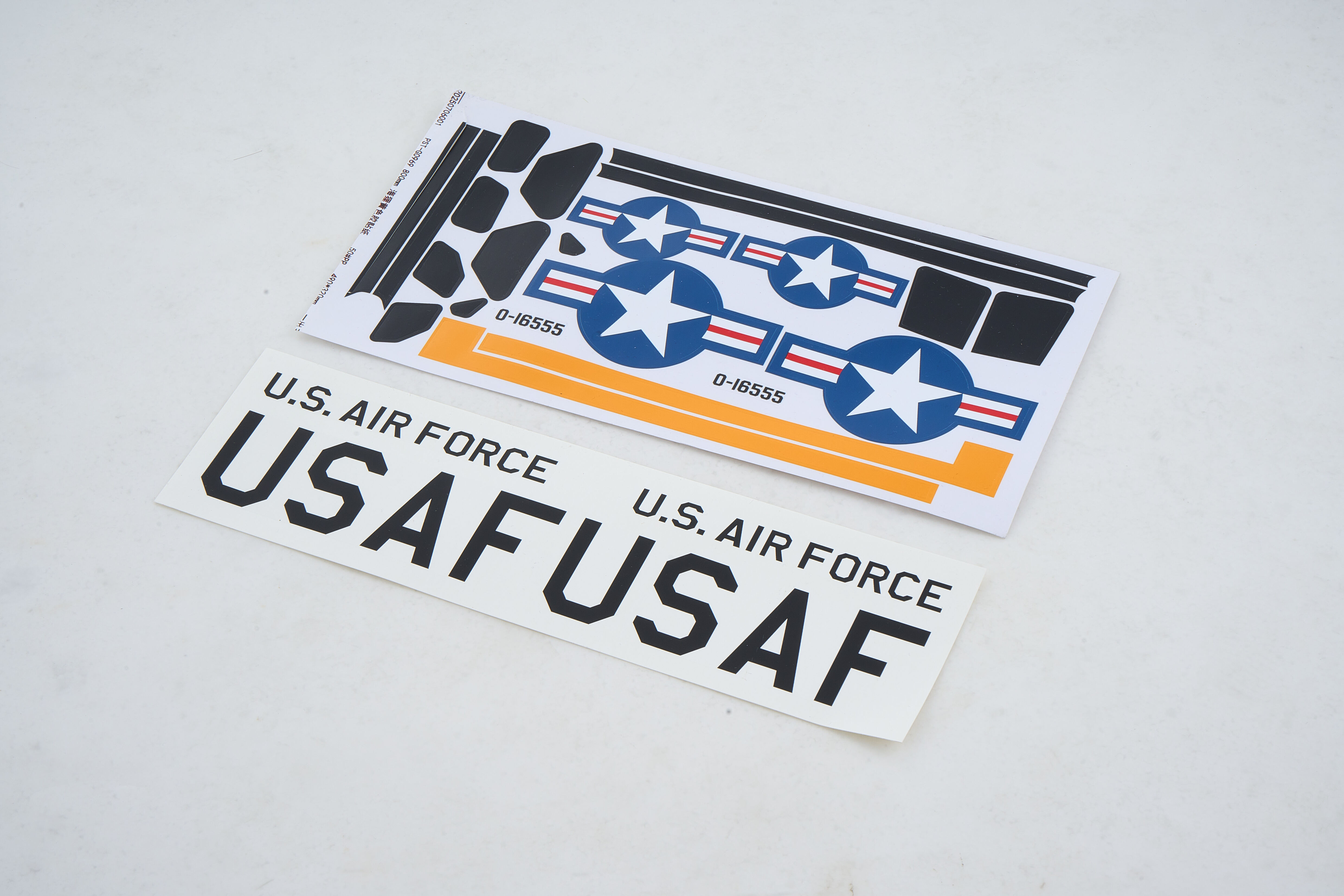 800mm Beaver Decal Sheet Yellow