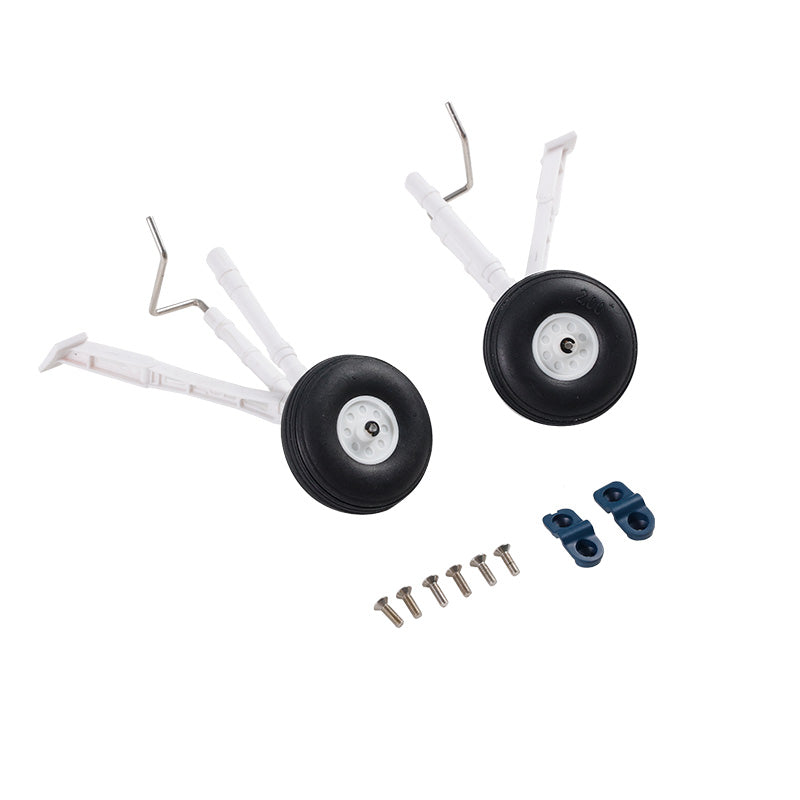64mm F-16 Main Landing Gear Set （pairing left & right）Thunderbird-HOBBY ZONE