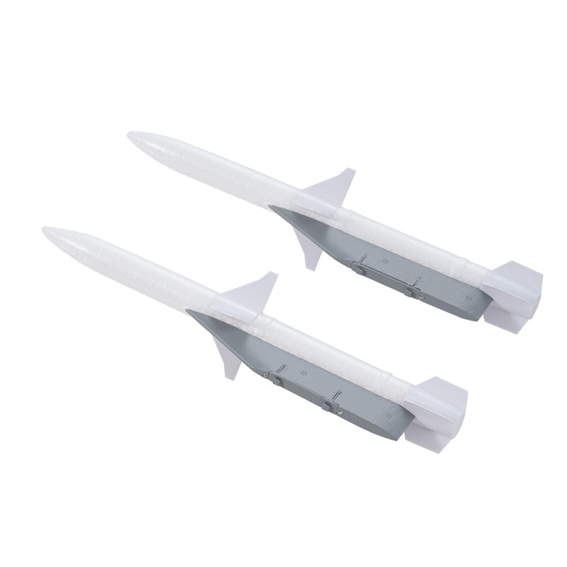 64mm F-16 Missile Set1
（pairing left & right）Battlefield Gray-HOBBY ZONE