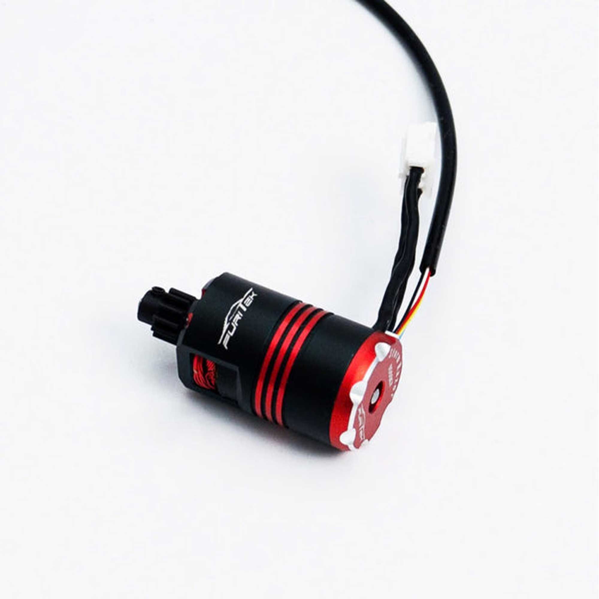 Furitek STORM RAZOR 1524 9500KV 2MM SHAFT WITH 11T STEEL PINION SENSORED BRUSHLESS MOTOR FOR 1:24 MICRO-B-FRU2616