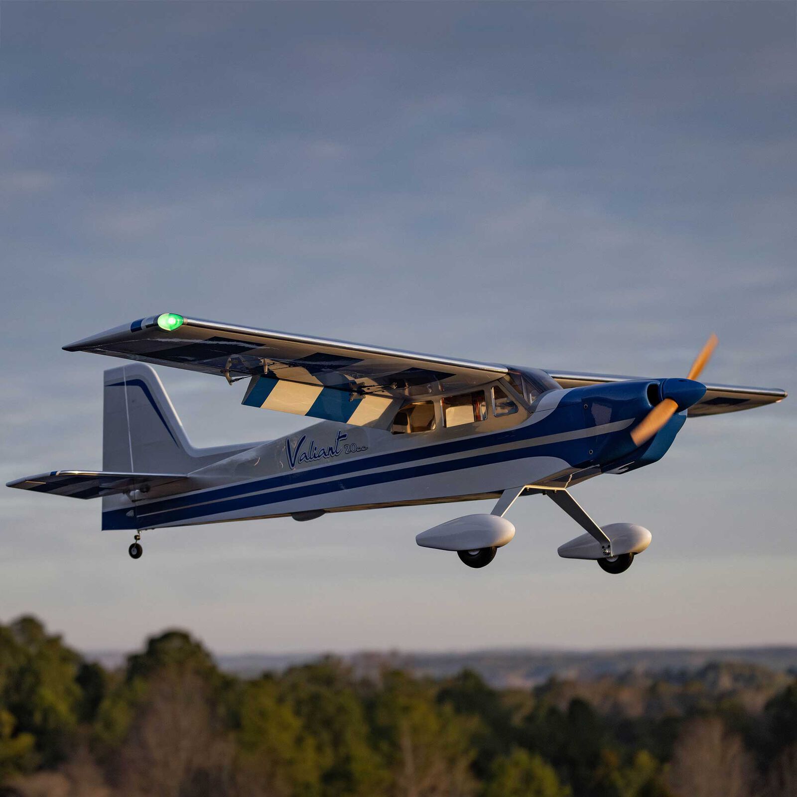 Hangar 9 Valiant 20cc EP PNP with Spektrum AR8360T+ Receiver and 6S 5000mAh 30C LiPo Battery Combo-HAN-4013