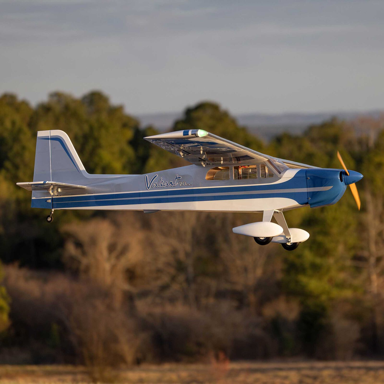 Hangar 9 Valiant 20cc EP PNP with Spektrum AR8360T+ Receiver and 6S 5000mAh 30C LiPo Battery Combo-HAN-4013