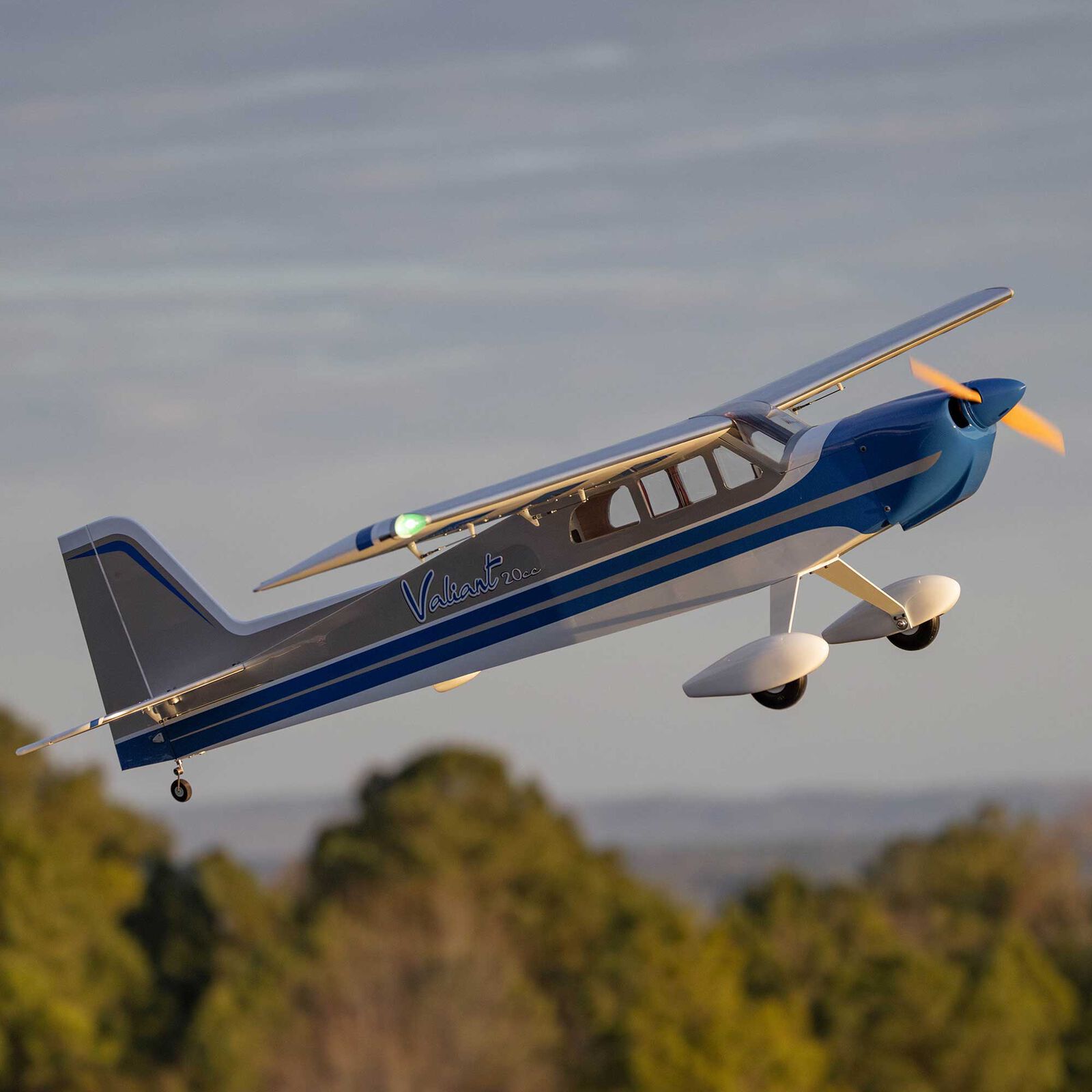 Hangar 9 Valiant 20cc EP PNP with Spektrum AR8360T+ Receiver and 6S 5000mAh 30C LiPo Battery Combo-HAN-4013