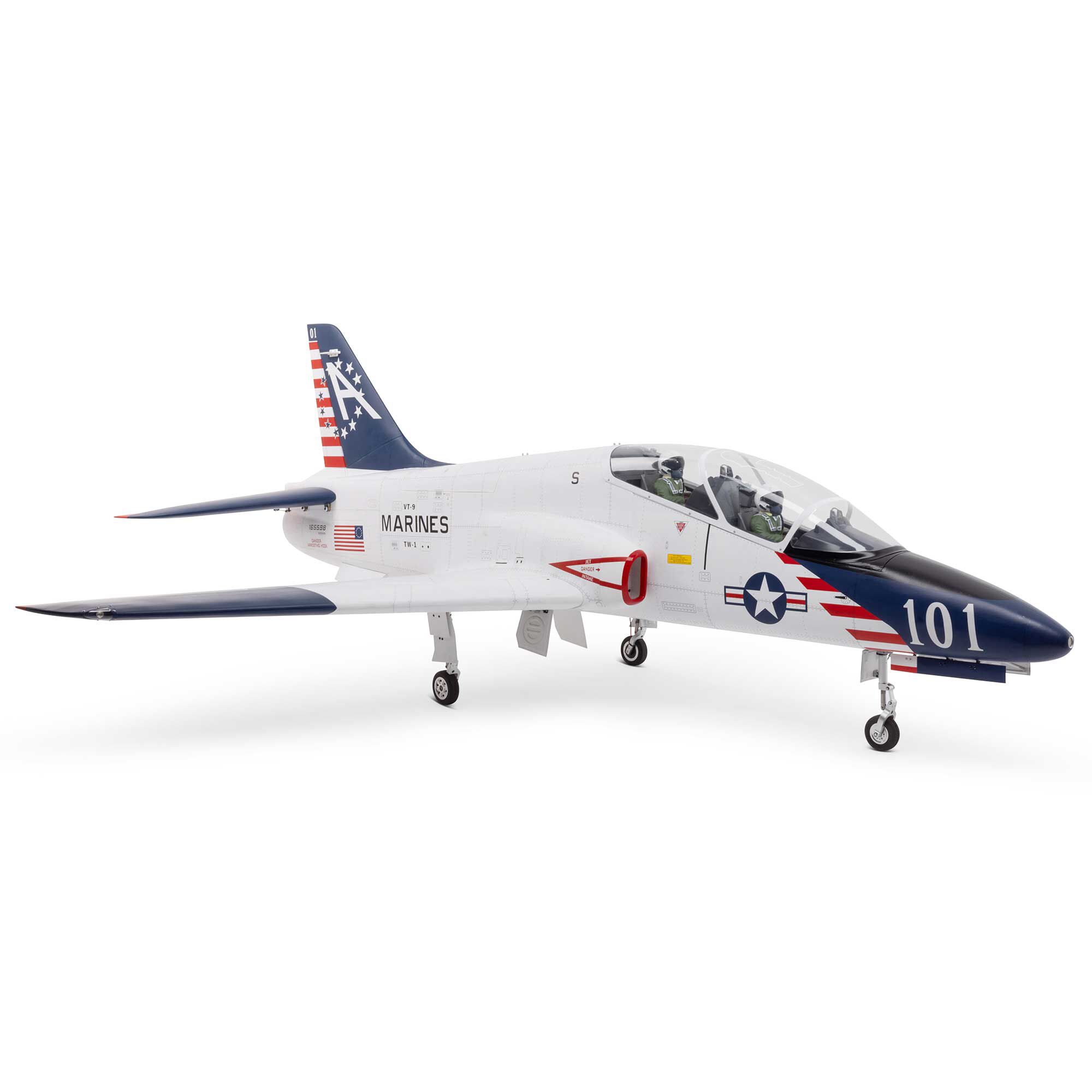 Hangar 9 2464mm Hawk/T-45 140-160N ARF with Retract Set, KingTech K-160G4+ &Spektrum Servos-HAN13750CRSK160