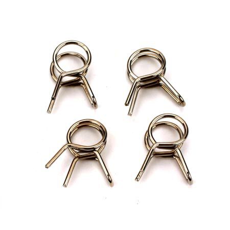 Hangar 9 Fuel Line Clips (4) - Med.-HOBBY ZONE