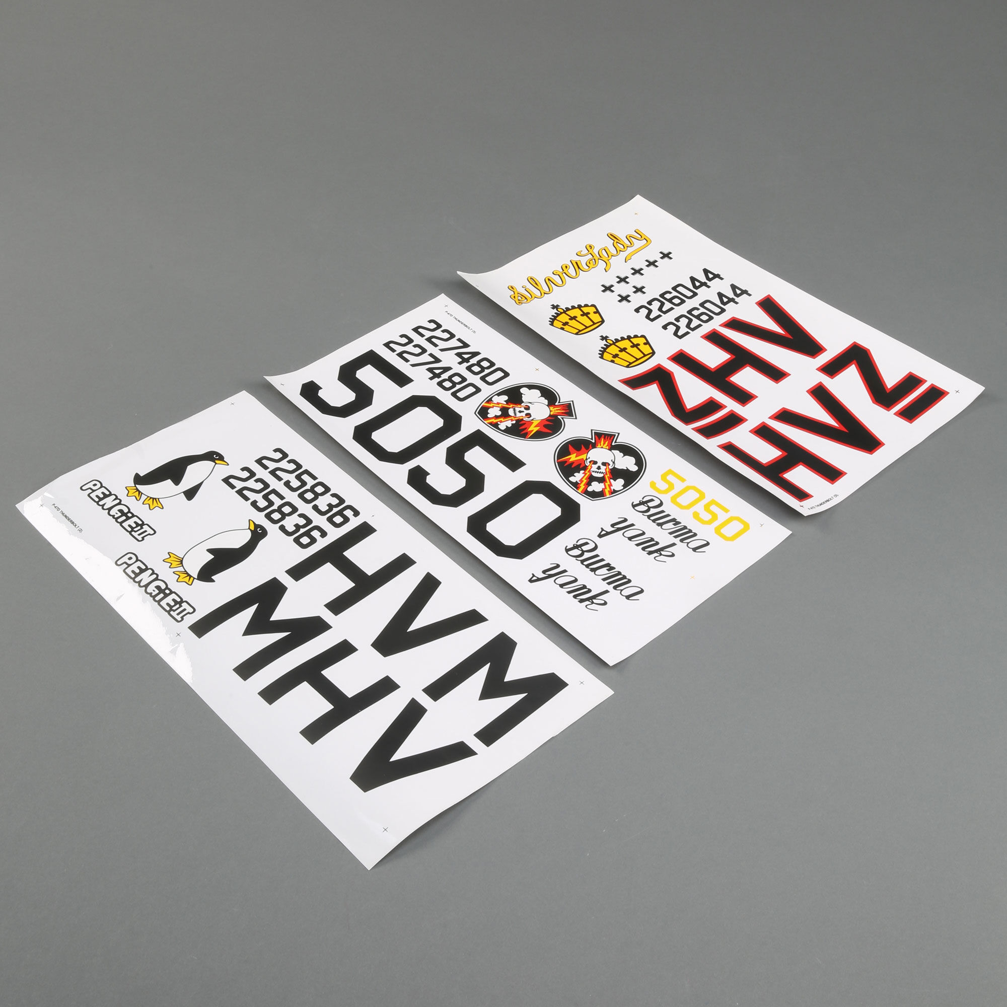 Hangar 9 Decal Set (3): P-47D Thunderbolt 20cc-HAN299013