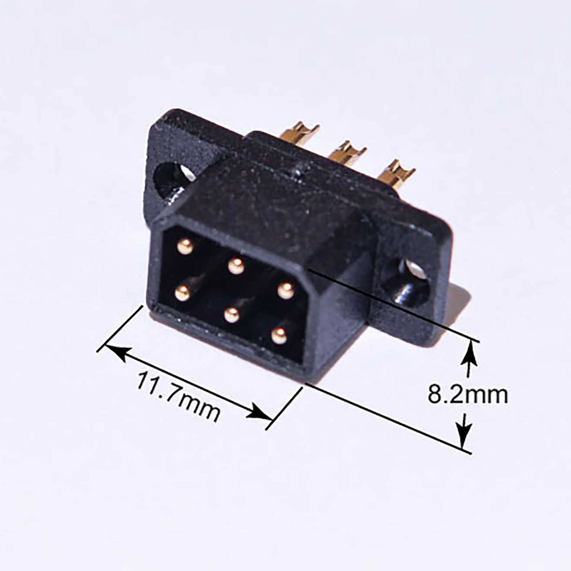 Hangar 9 6-Pin Connector Set (2)-HAN33906P