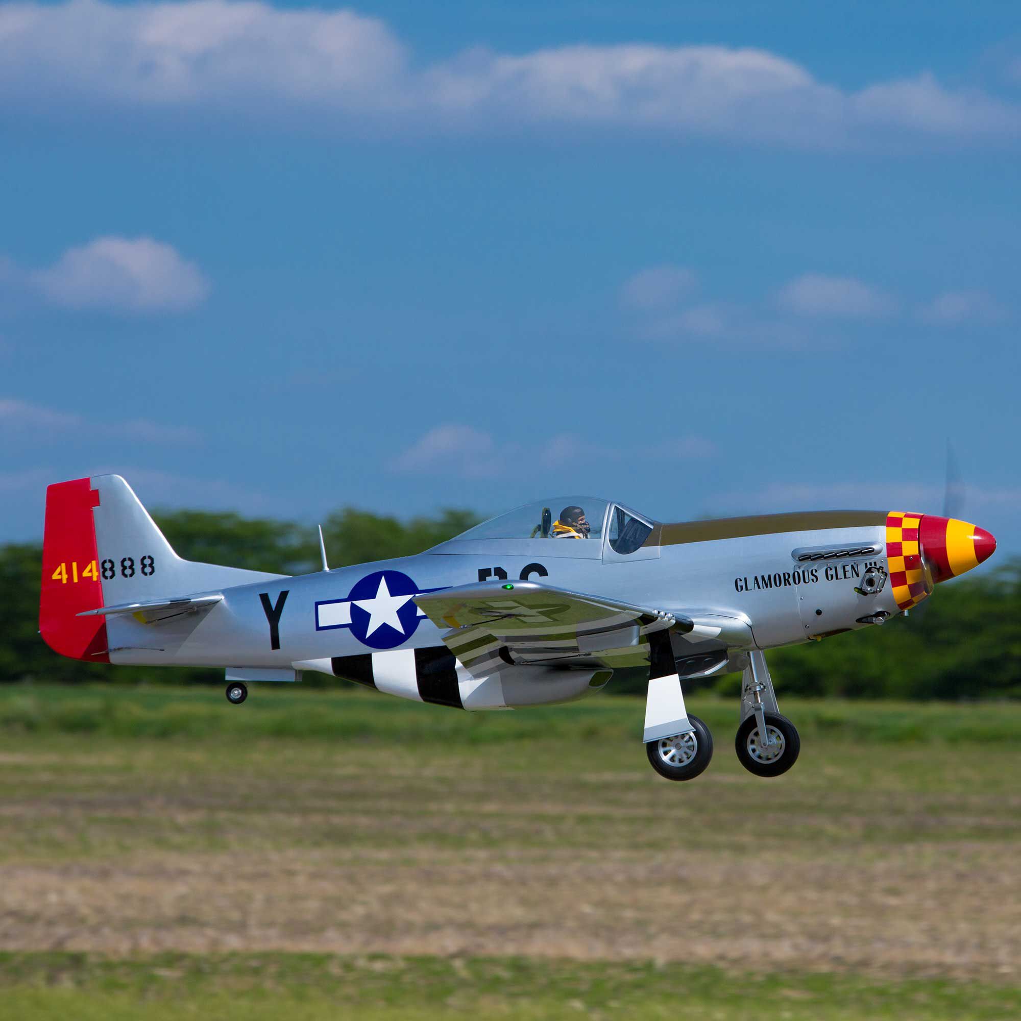 Hangar 9 2260mm P-51D Mustang 60cc ARF-HAN4770 – HOBBY ZONE